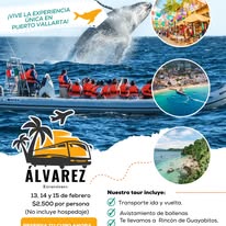 Tour de avistamiento de ballenas en Puerto Vallarta