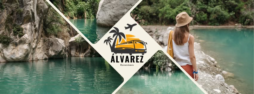 Paisaje natural con agua turquesa